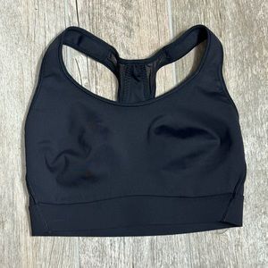 Athleta Size 32D/DD Black Sports bra